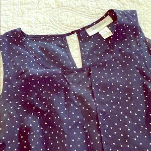 Polka Dot flutter Maternity blouse